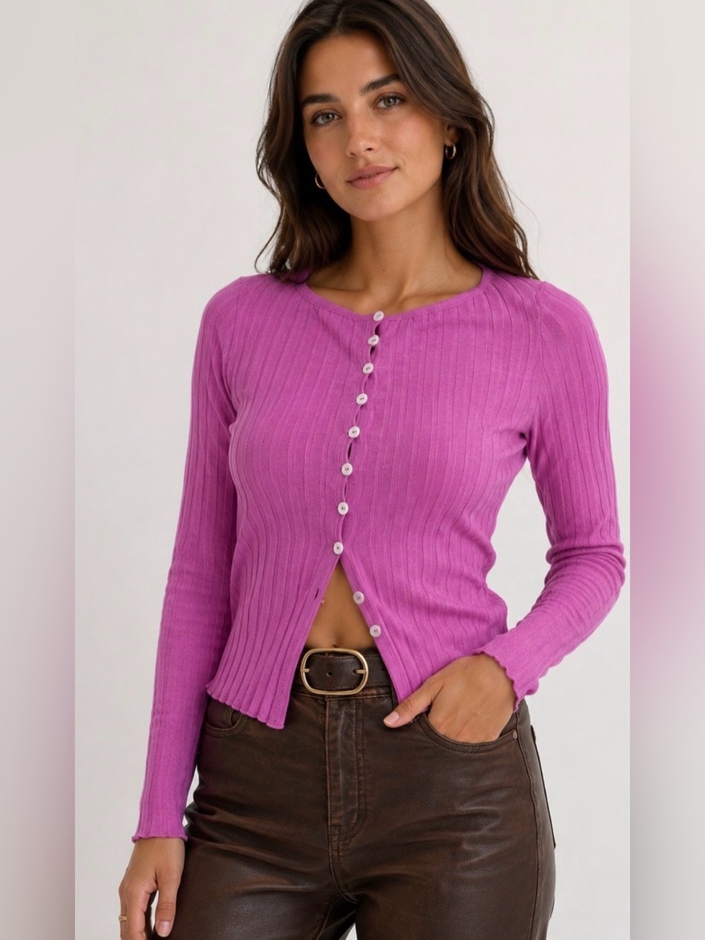 NWOT Free People Tilly Long-Sleeved Cardigan